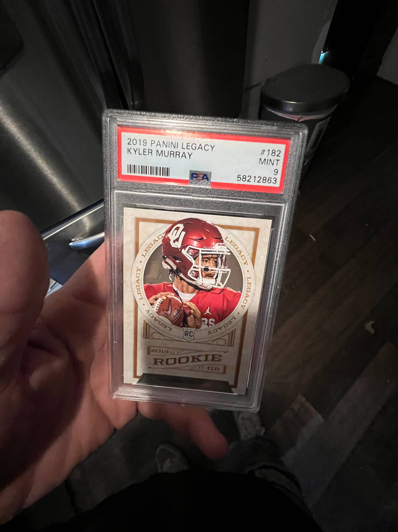 2019 Panini Legacy Kyler Murray #182 PSA 9 Mint