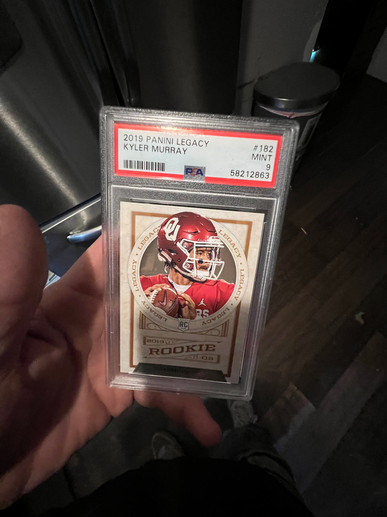 2019 Panini Legacy Kyler Murray #182 PSA 9 Mint