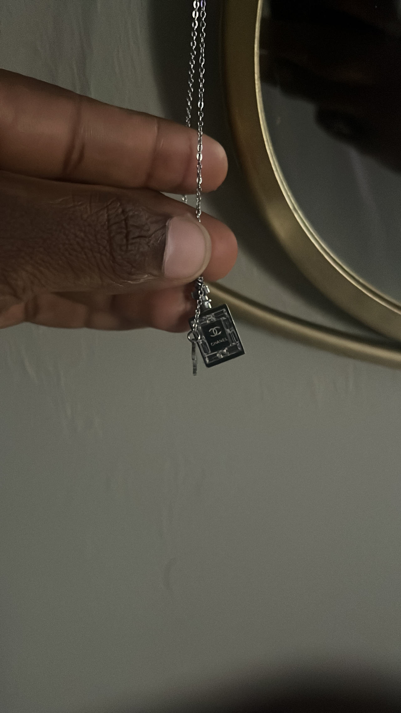 Chanel No. 5 Perfume Bottle Necklace