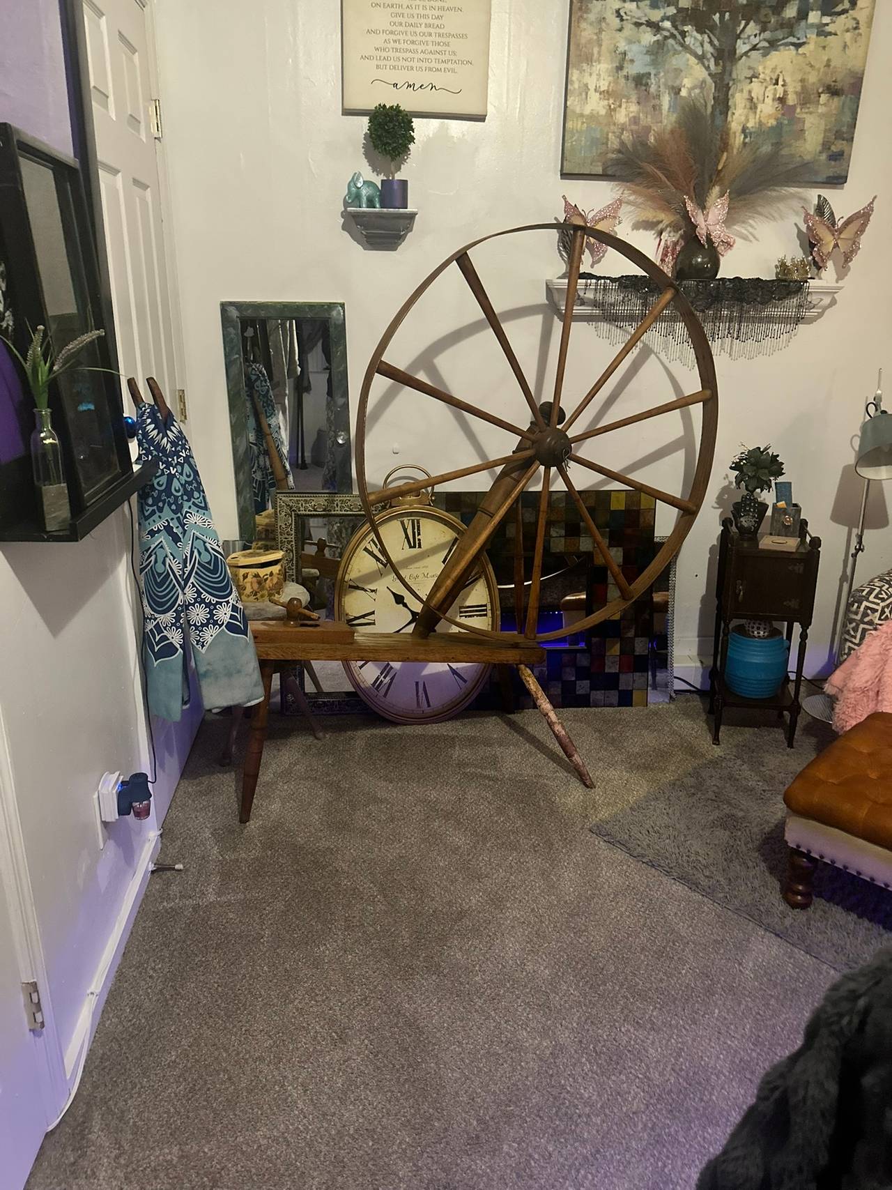 Antique Spinning Wheel