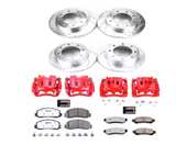Power Stop Ford F250 ‘09-‘10 Super Duty Front Rear Z36 Brake Caliper Rotor kit - Image 5