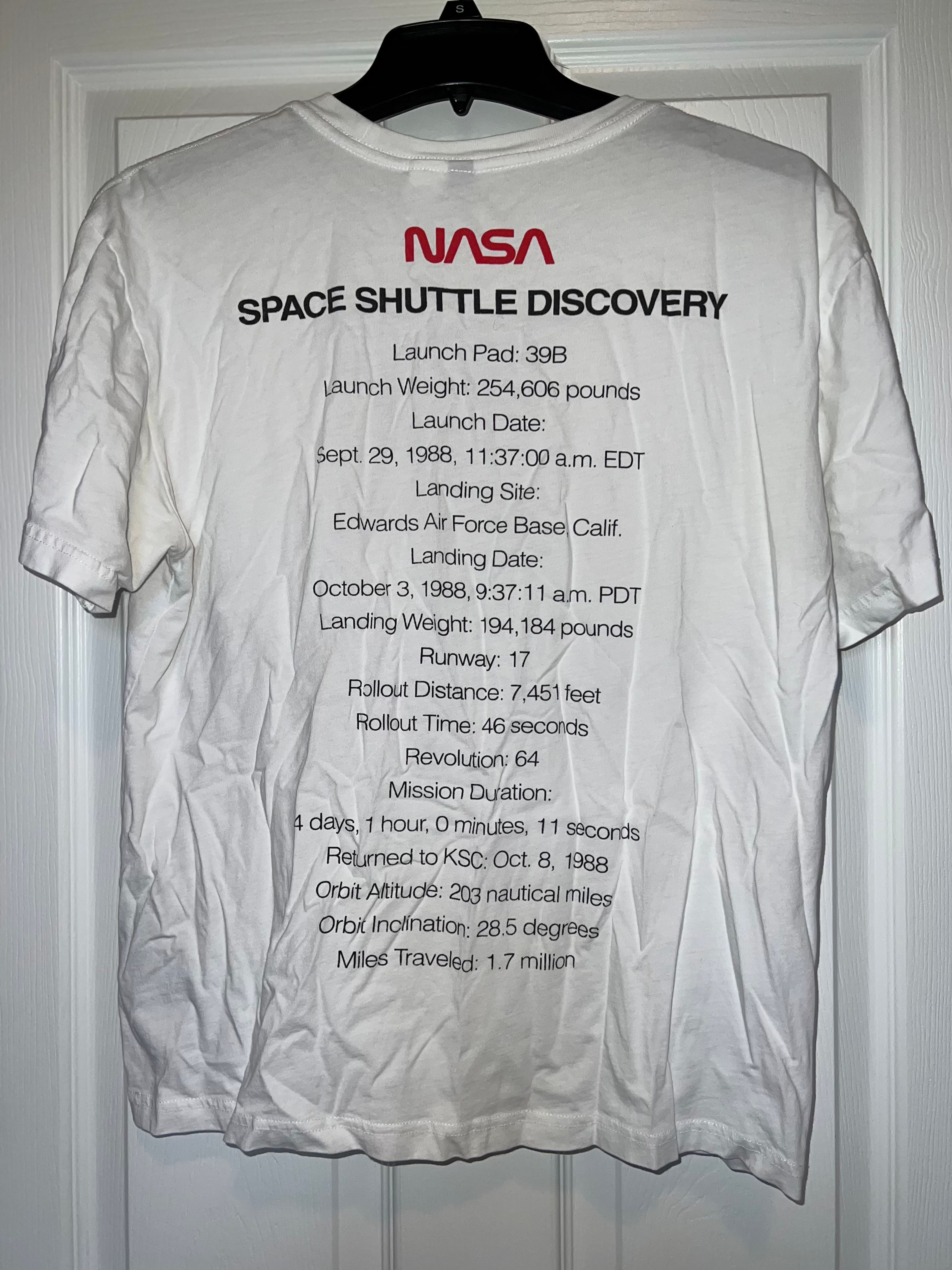 NASA Space Shuttle Launch T-Shirt - Image 3