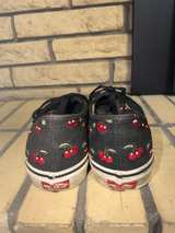 Vans Authentic Cherry Print Black/White Size 10 - Image 7