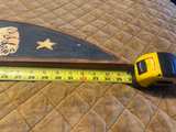 Folk Art Wooden Angel Relief Carving Wall Hanging - Image 4