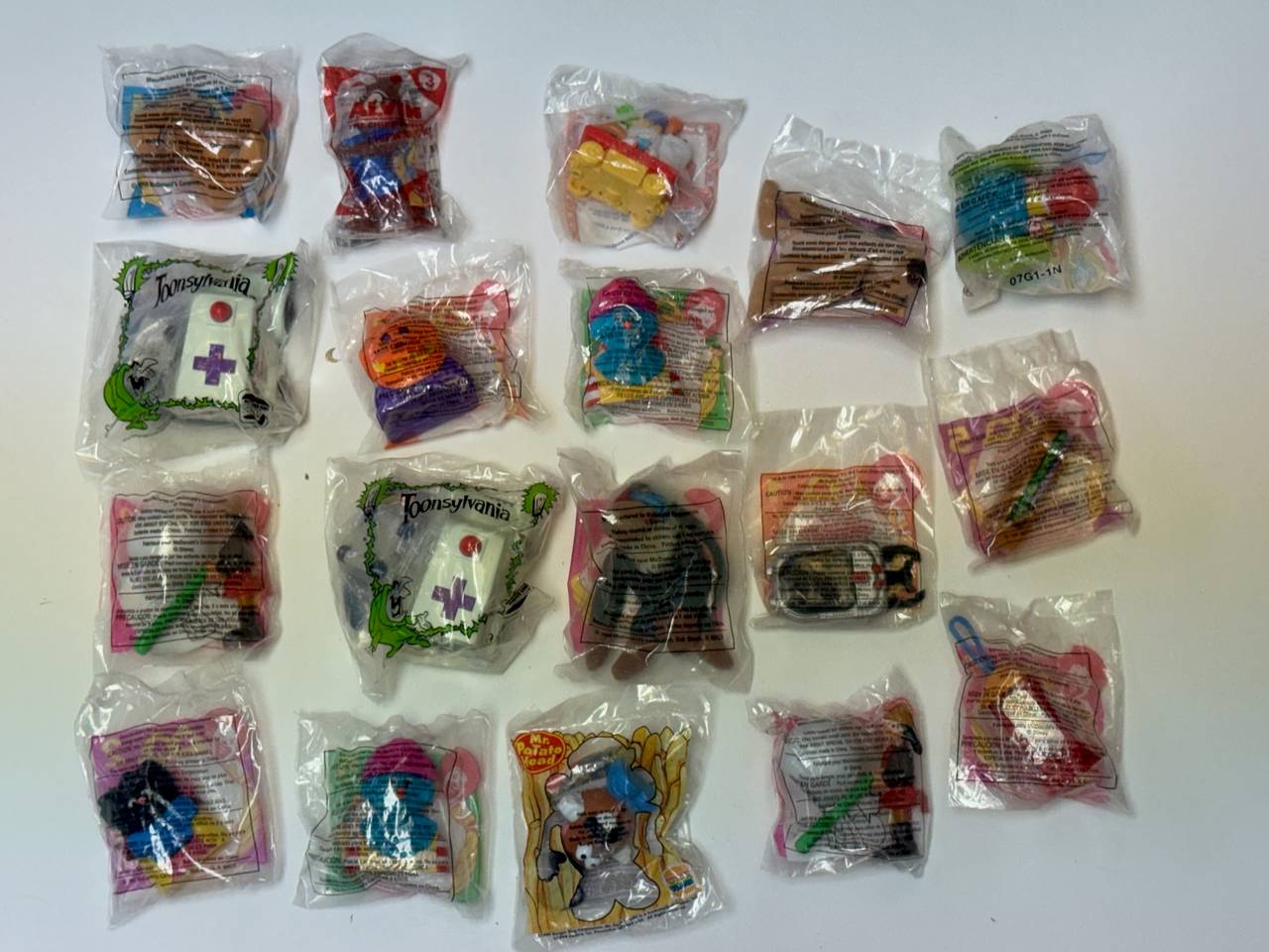 Vintage McDonald's Happy Meal Toy Lot Sealed