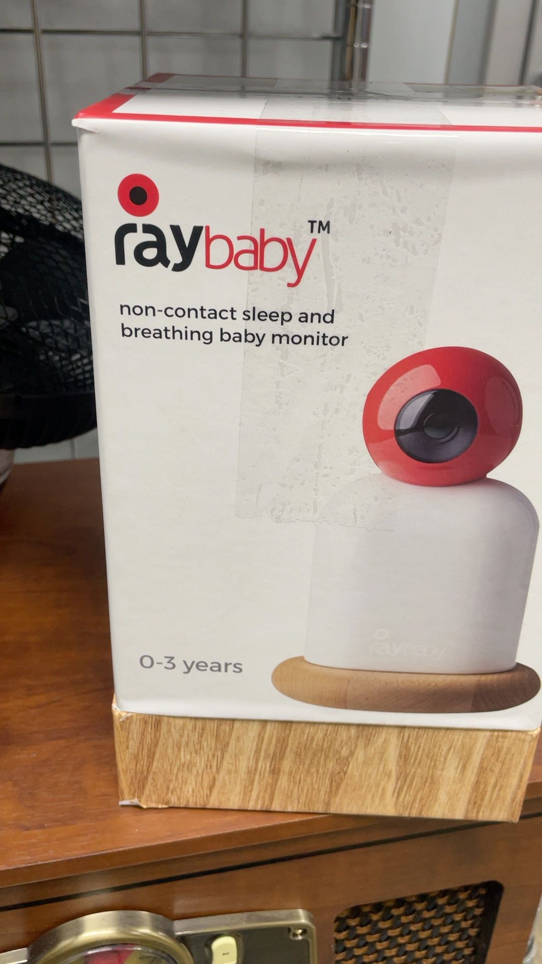 Raybaby Video Baby Monitor with Breathing Sensor