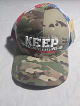 Keep Hammering MultiCam Camo Hat  snap back - Image 5