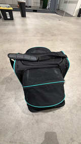 Frisco Soft Double Sided Expandable Pet Carrier Bag - Black - Image 2