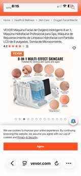 VEVOR 7-in-1 Hydrogen Oxygen Facial Machine - Image 2