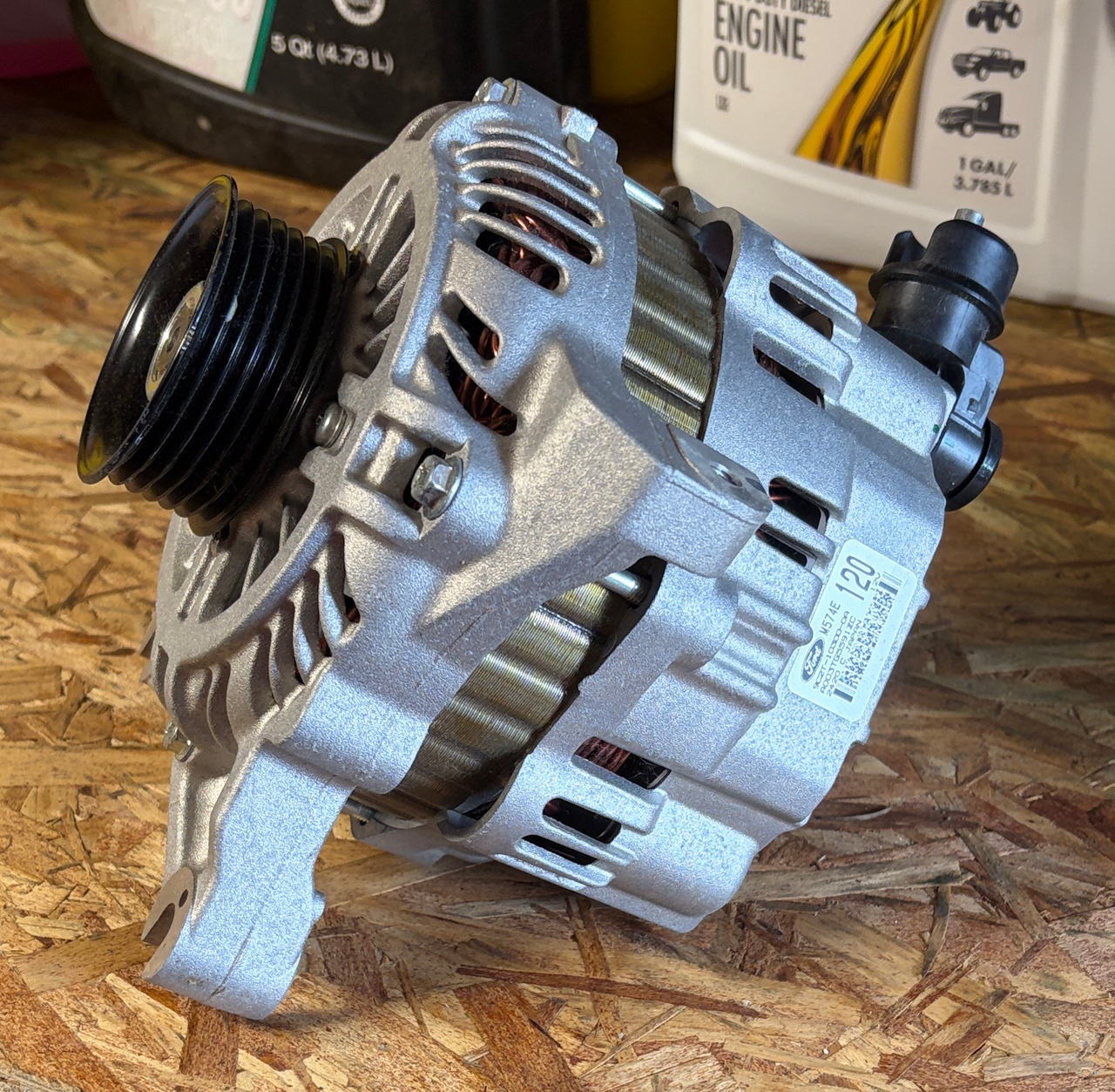 New Ford 120 Amp Alternator M574E