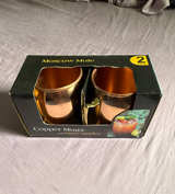 Old Dutch Moscow Mule Copper Mugs, Set of 2 (Menards Brand, UIB) - Image 1