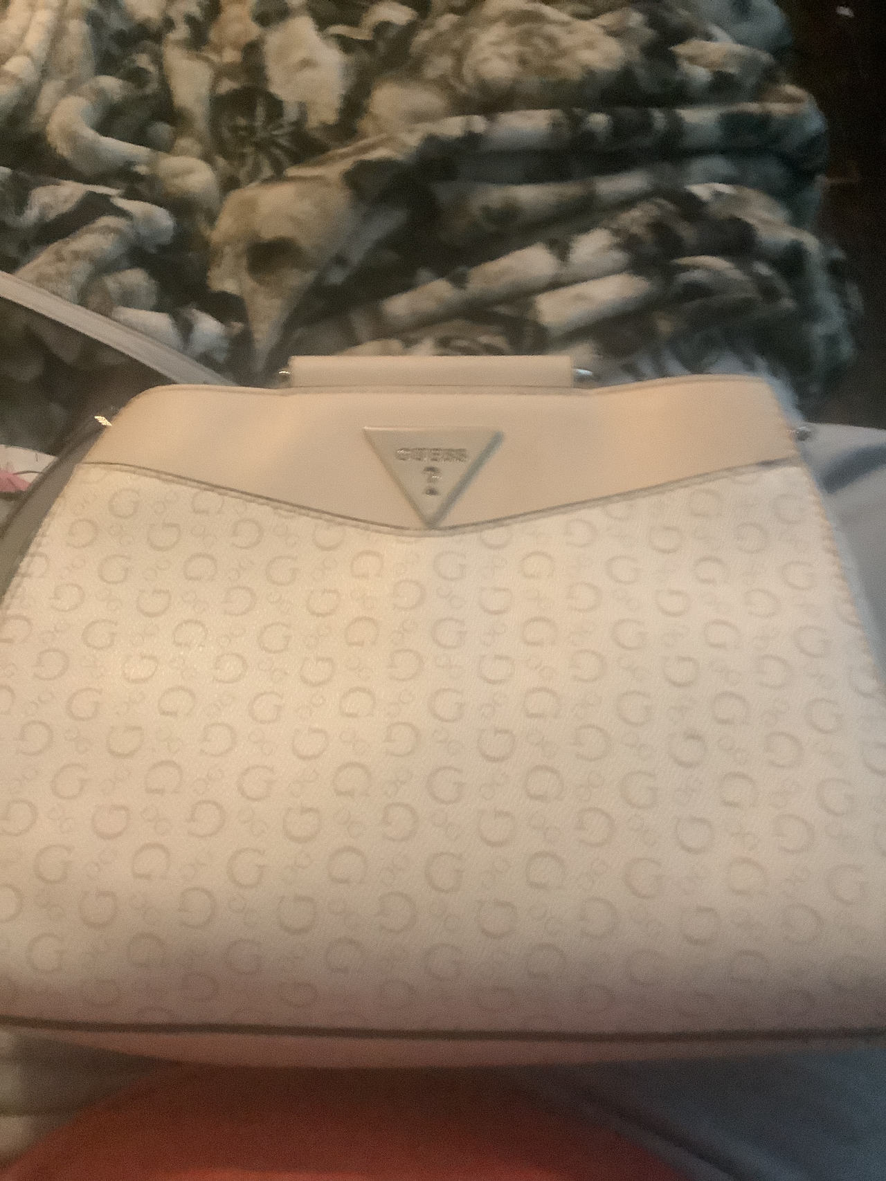 Guess Logo Satchel Handbag