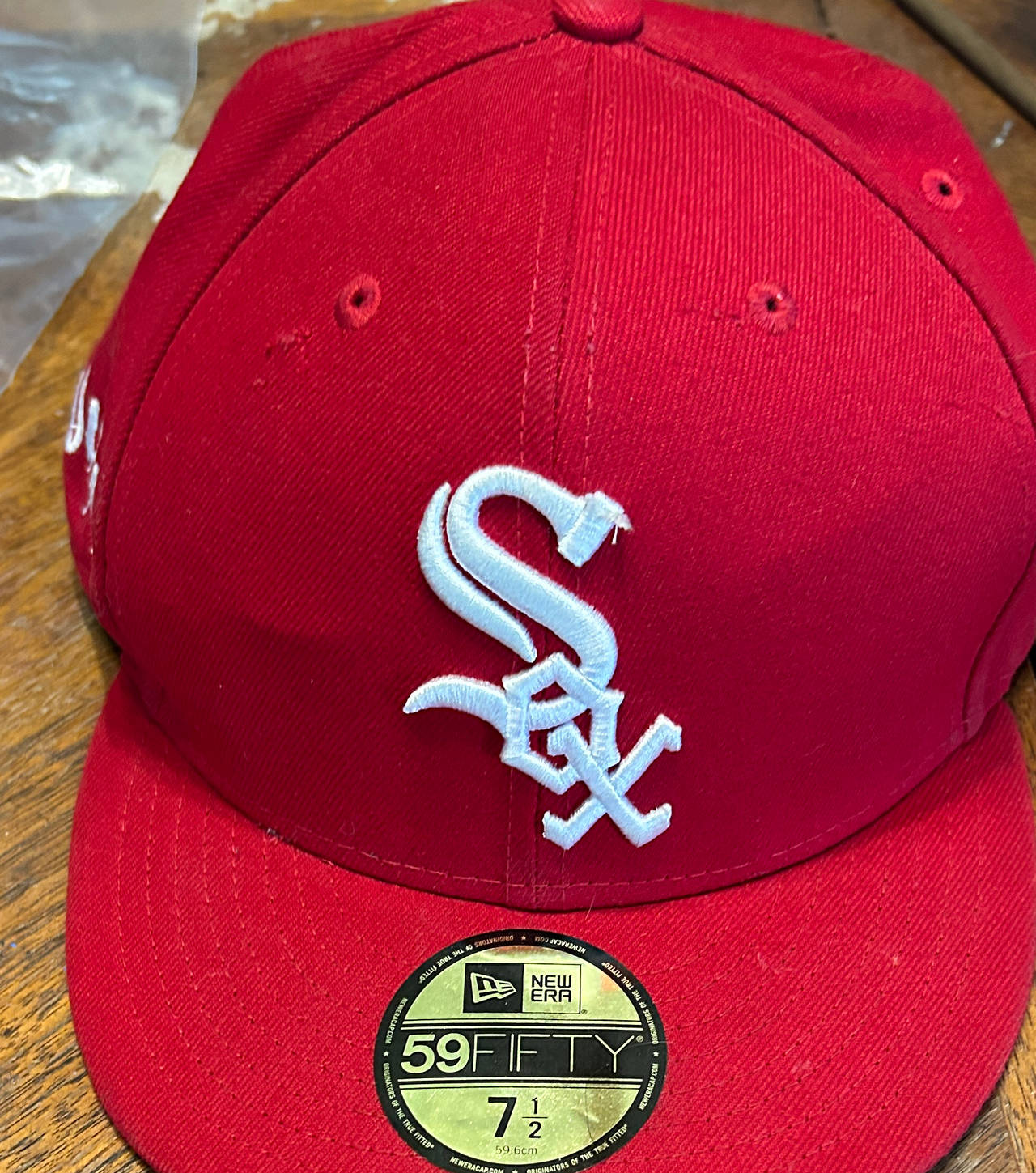New Era 59FIFTY Chicago White Sox Fitted Hat Red