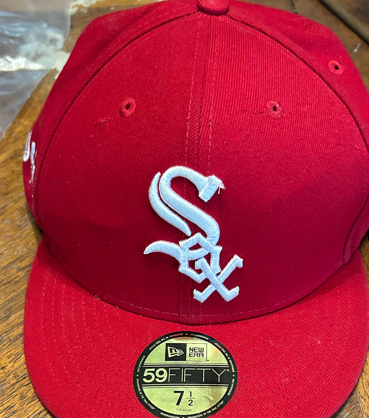 New Era 59FIFTY Chicago White Sox Fitted Hat Red