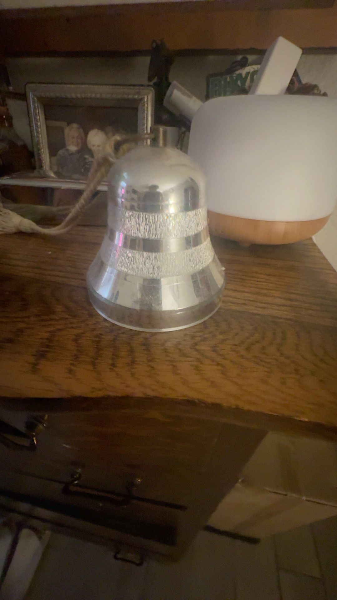 Reuge Vintage Musical Bell Light Blue Silent Night