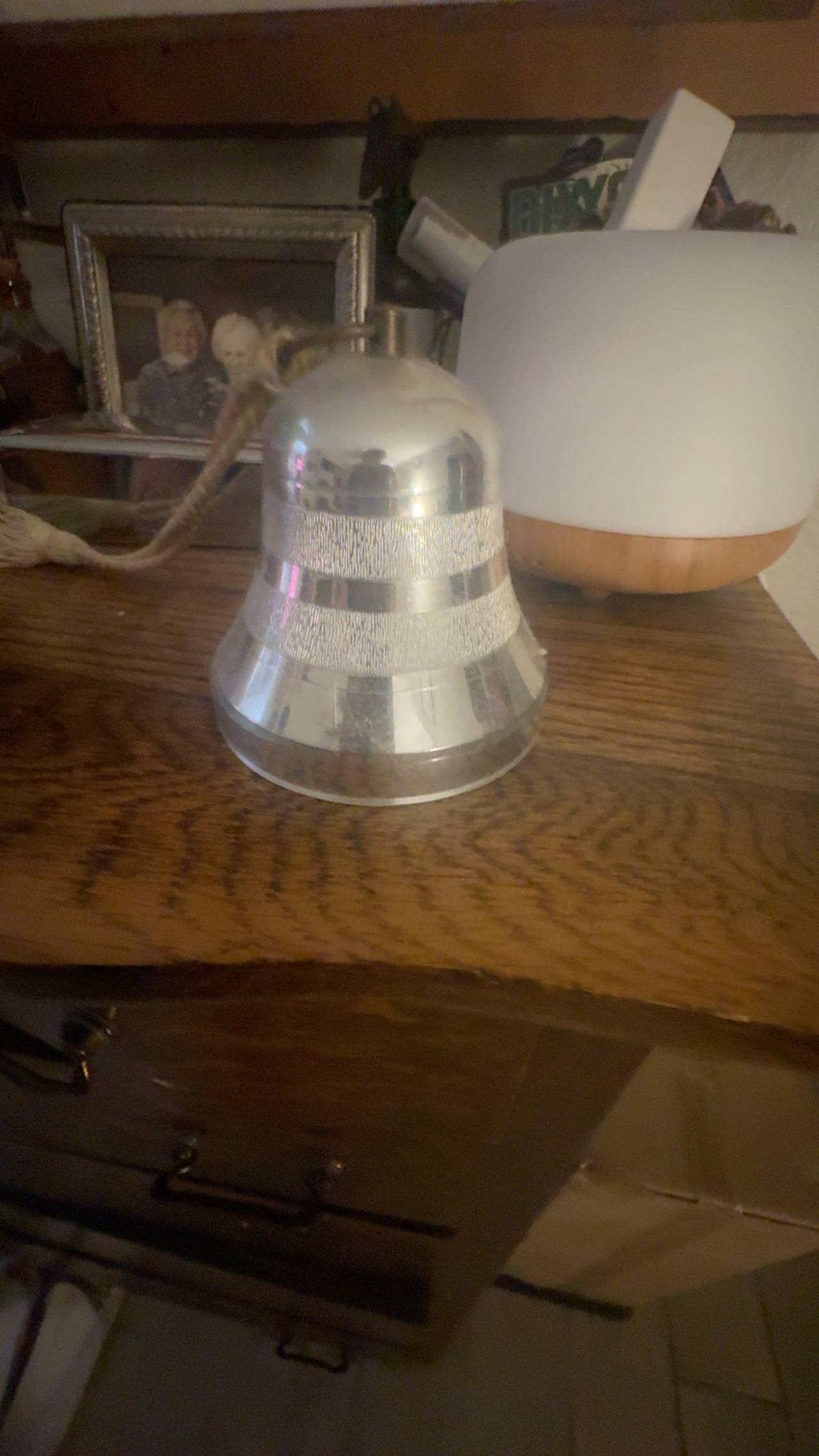 Reuge Vintage Musical Bell Light Blue Silent Night
