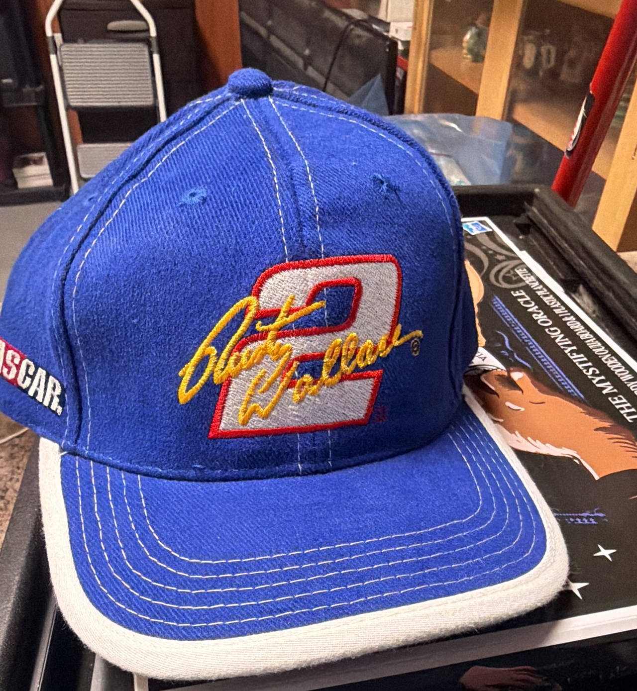 Vintage Rusty Wallace #2 NASCAR Snapback Hat