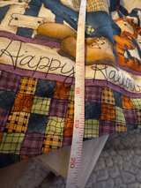 Halloween Novelty Vest Women LG Handmade Vintage Scarecrow  - Image 5