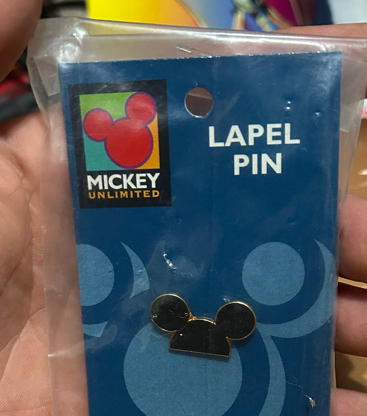 Mickey Unlimited Mickey Mouse Silhouette Lapel Pin