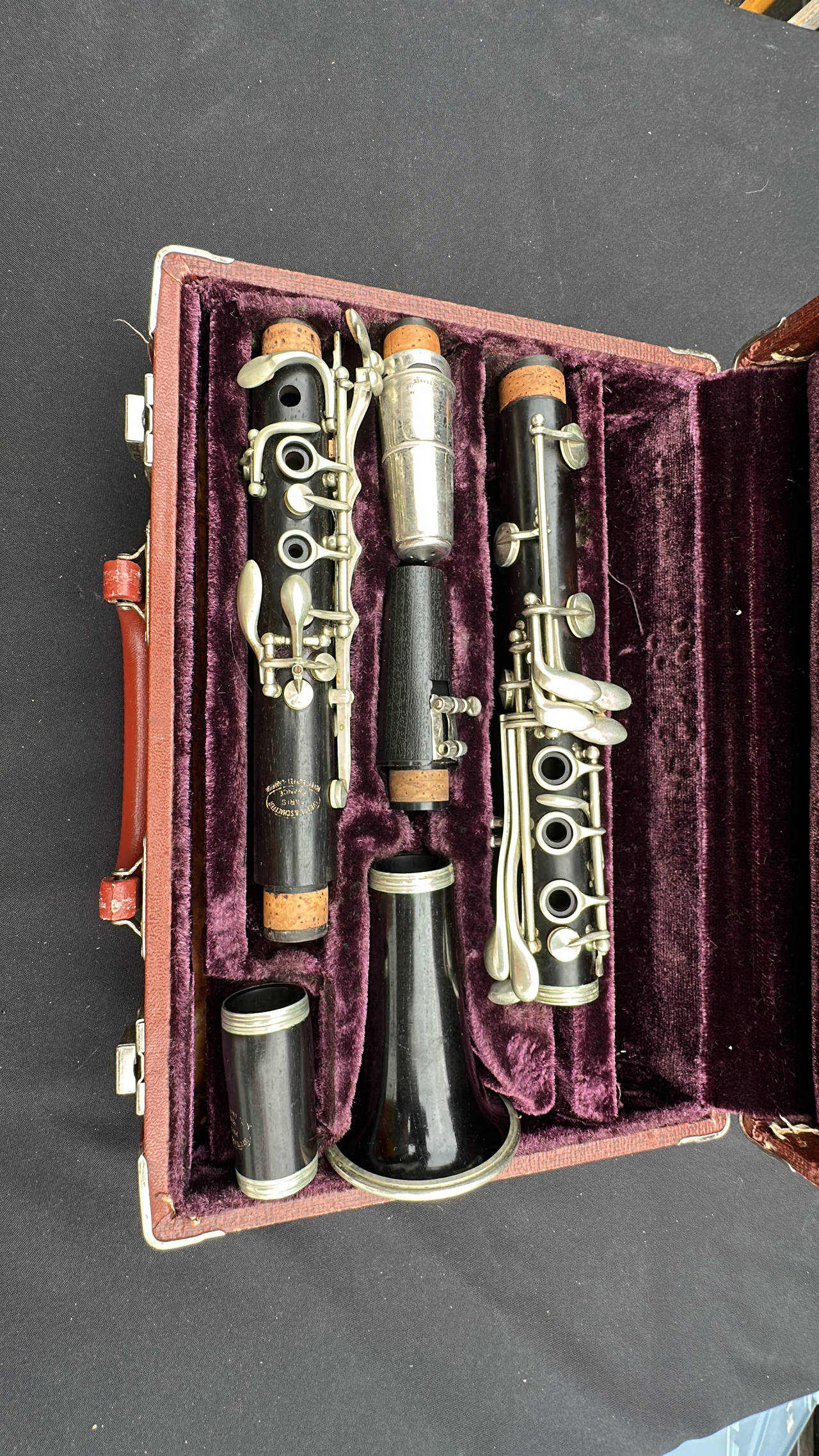 Evette & Schaeffer Modele Buffet Crampon Wood Clarinet
