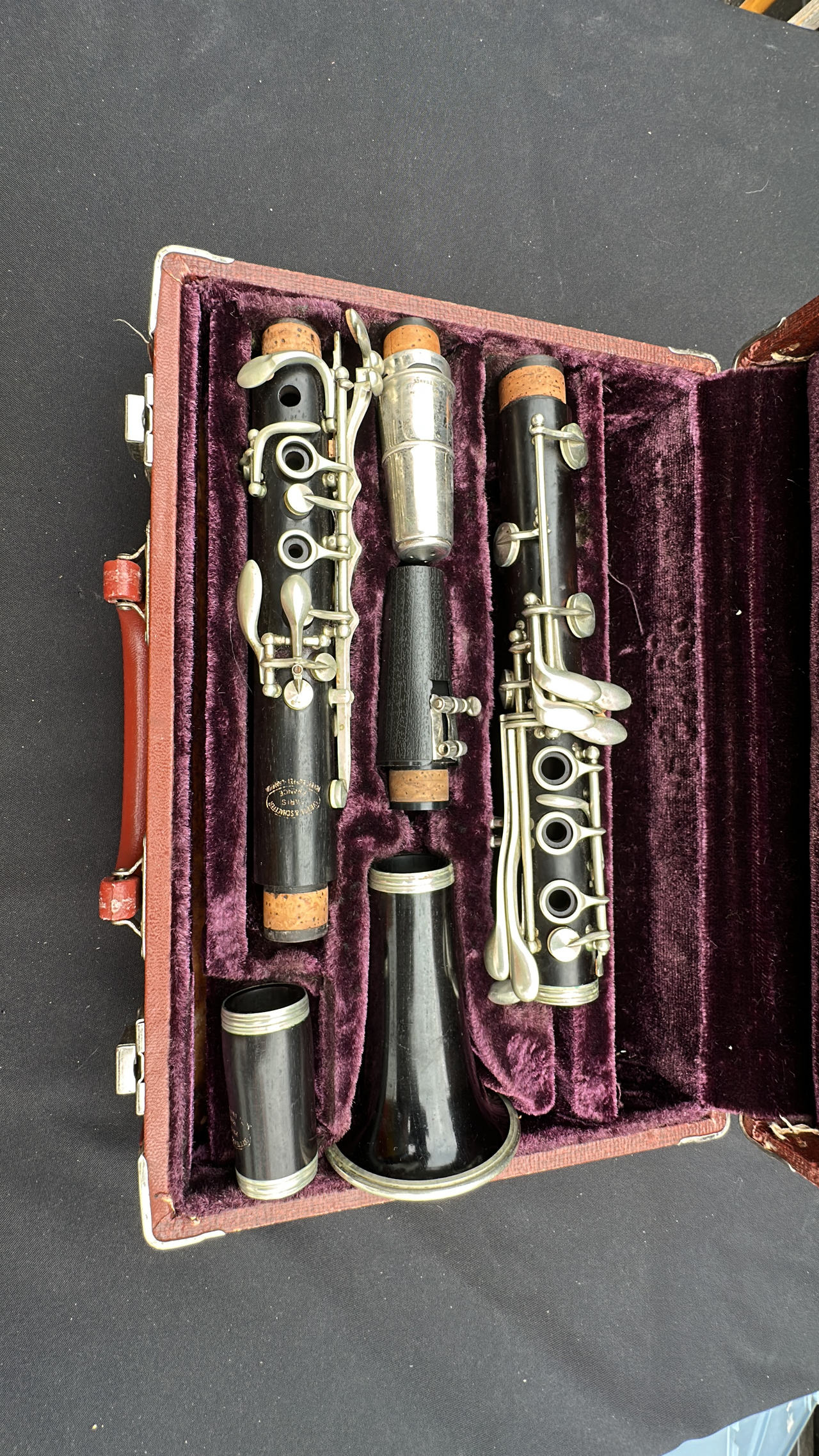 Evette & Schaeffer Modele Buffet Crampon Wood Clarinet