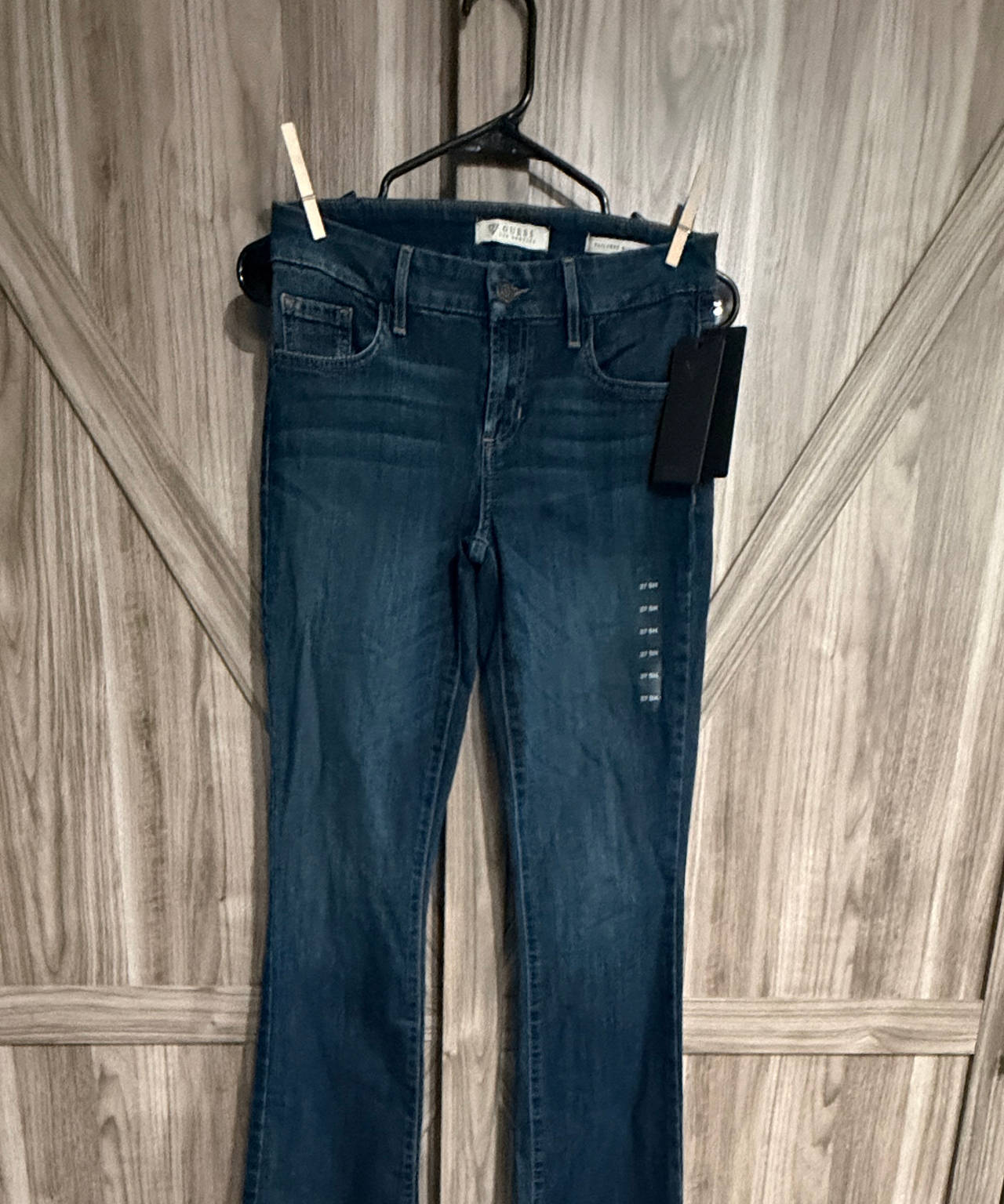 NEW Guess Women's Tailored Mini Boot Flare Jeans size 27 SH