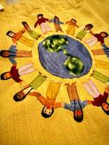 Ten Thousand Villages World Children Embroidered Shoulder Bag - Image 7
