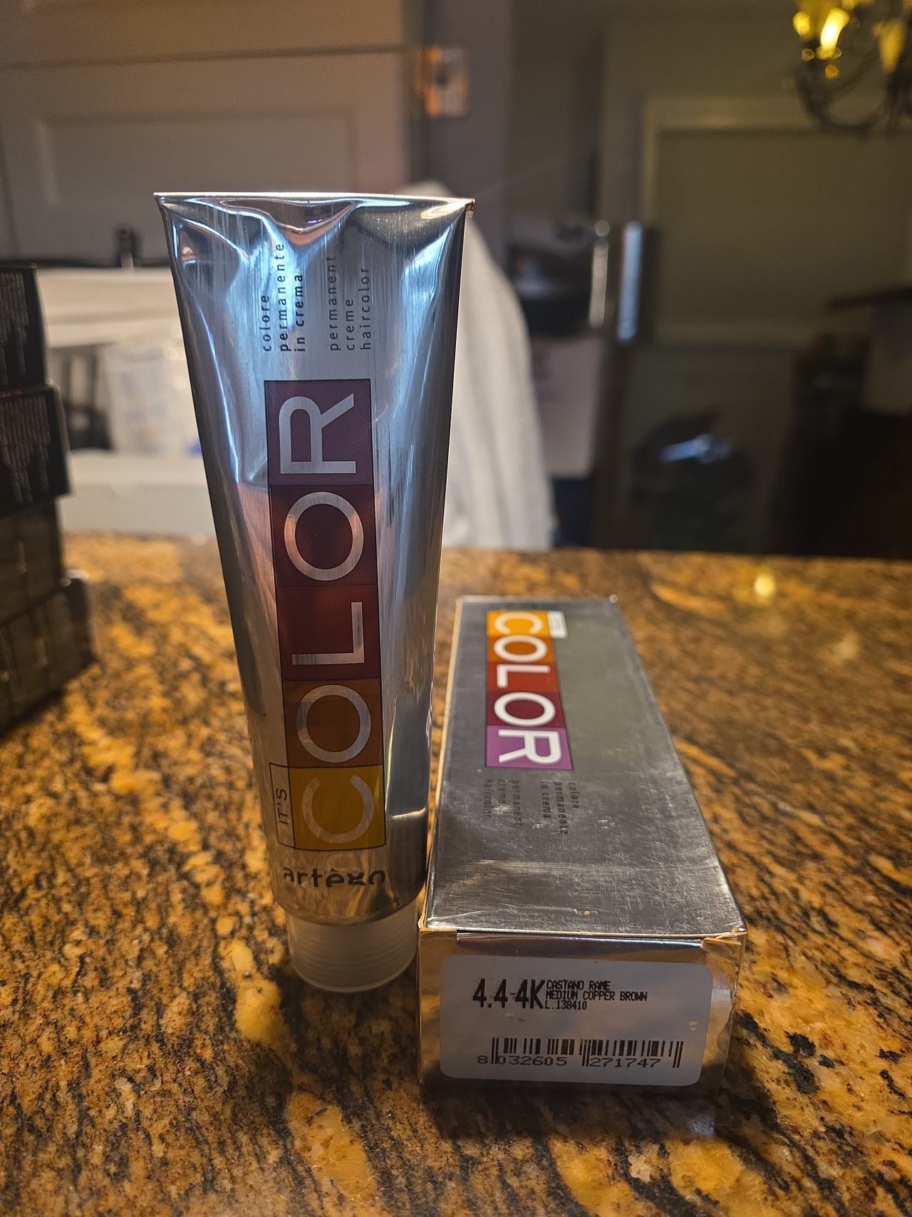 Artego It's Color Permanent Hair Color 4.4-4K Medium Copper Brown