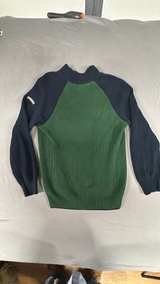 Nautica Jeans Co. Men's 1/4 Zip Ribbed Mock Neck Pullover Sweater XL - Image 2
