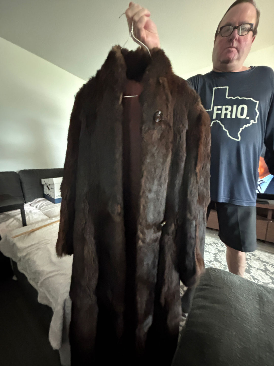 Vintage Full-Length Fur Coat