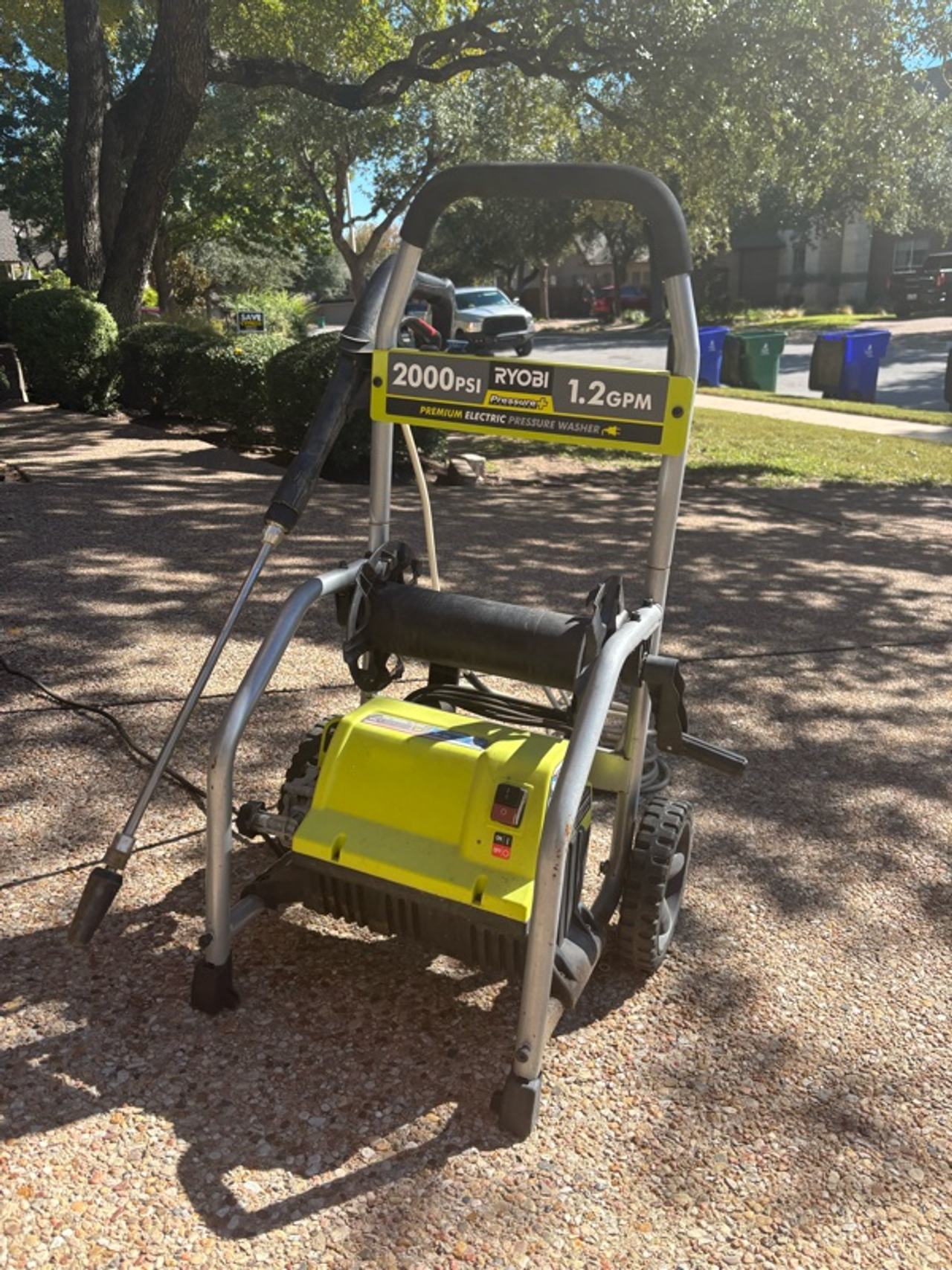 Ryobi 2000 PSI Electric Pressure Washer