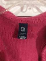 Gap Kids Pink Argyle Zip-Up Hooded Sweater - Image 4