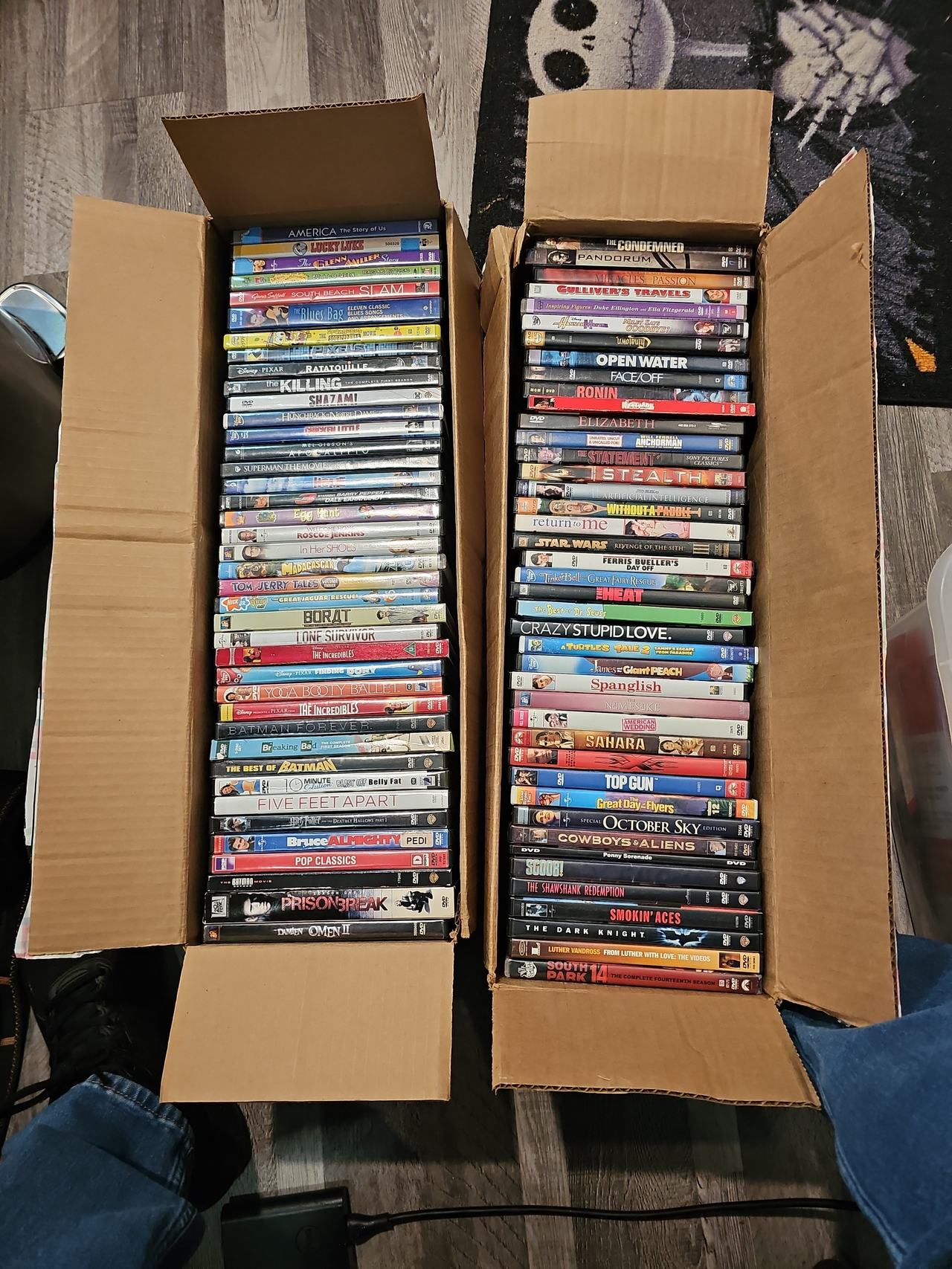 Bulk DVD and Blu-ray Movie Lot
