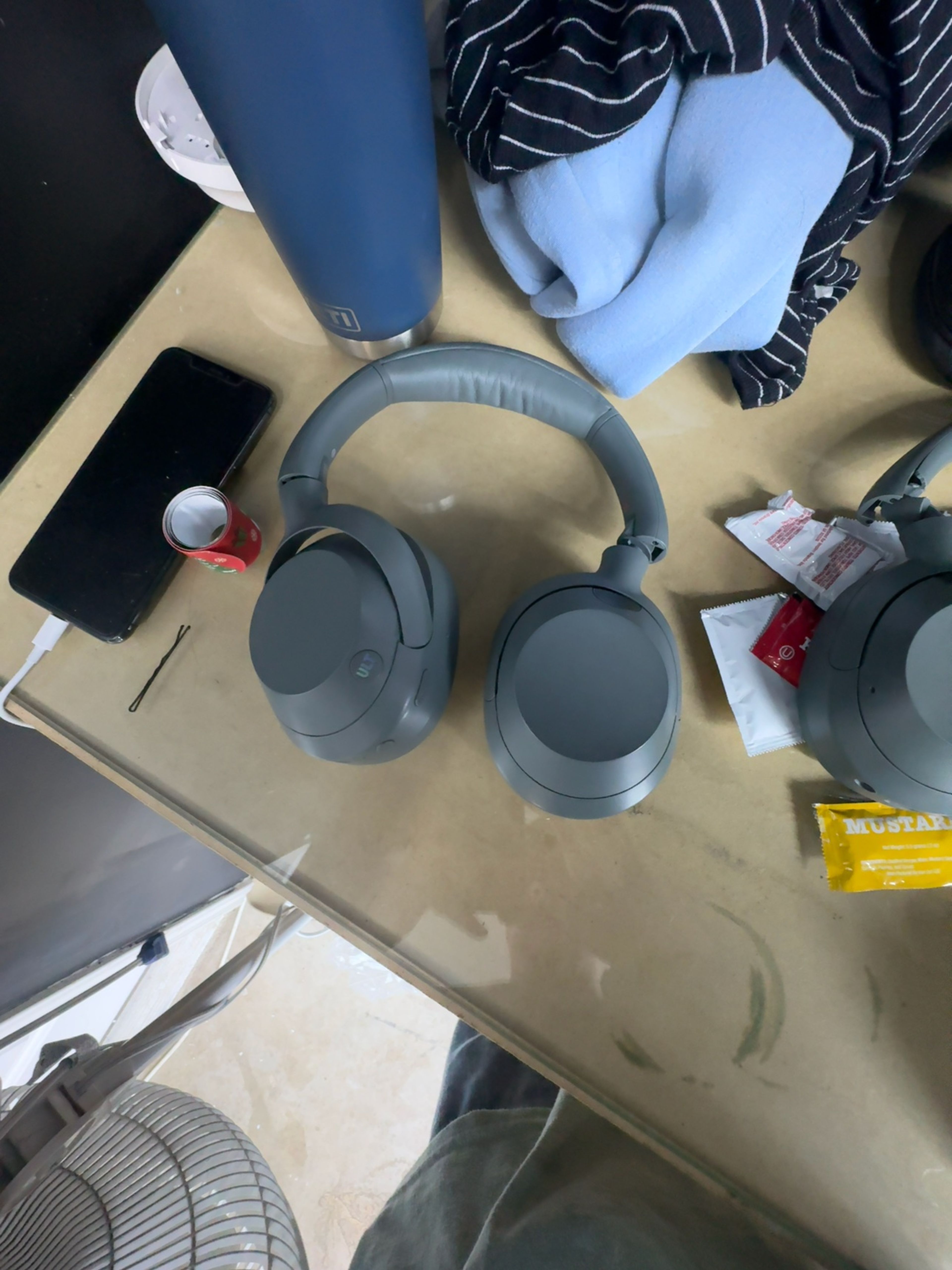 Sony WH-XB910N Extra Bass Noise Cancelling Headphones Gray