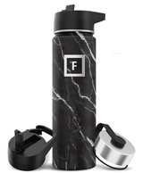 IRON °FLASK Camping & Hiking Hydration Flask  Wide Mouth Insulated Stainless - Image 1