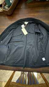French Mauve Corduroy Double-Breasted Blazer: Small - Image 5