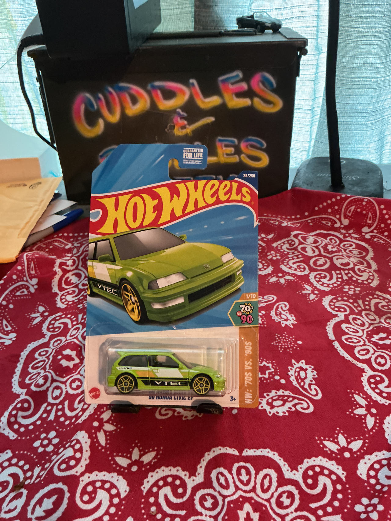 Hot Wheels '90 Honda Civic EF (HW '70s vs. '90s)