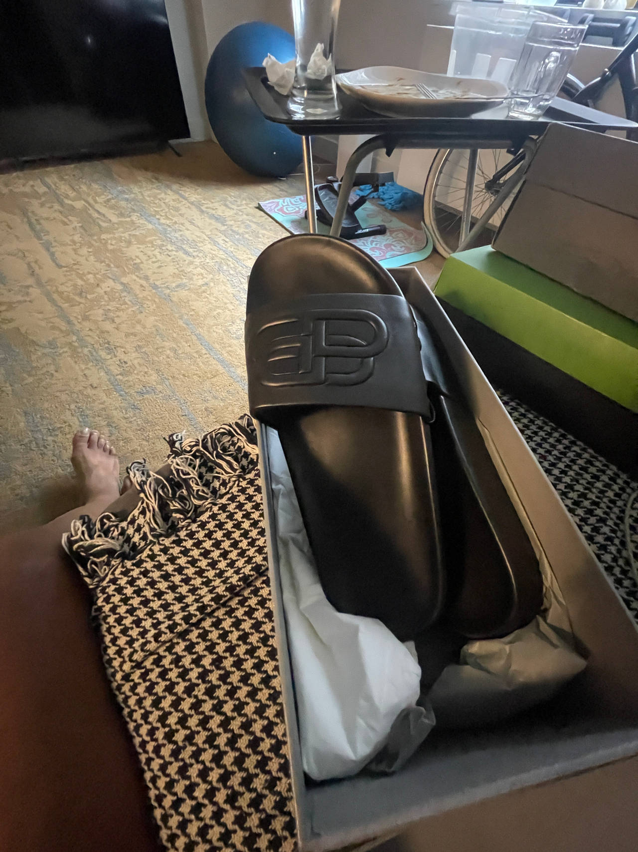 Balenciaga Pool Slides