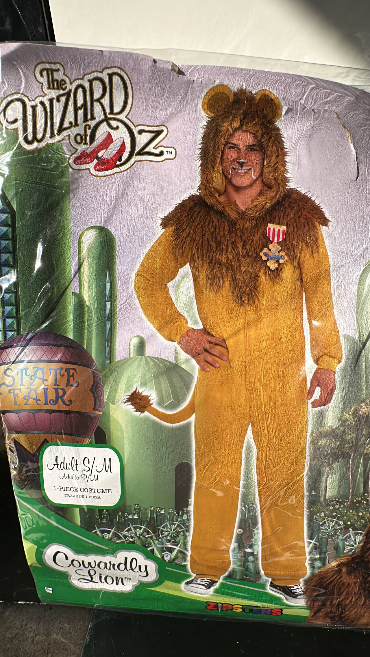 The Wizard of Oz Cowardly Lion Halloween Costume