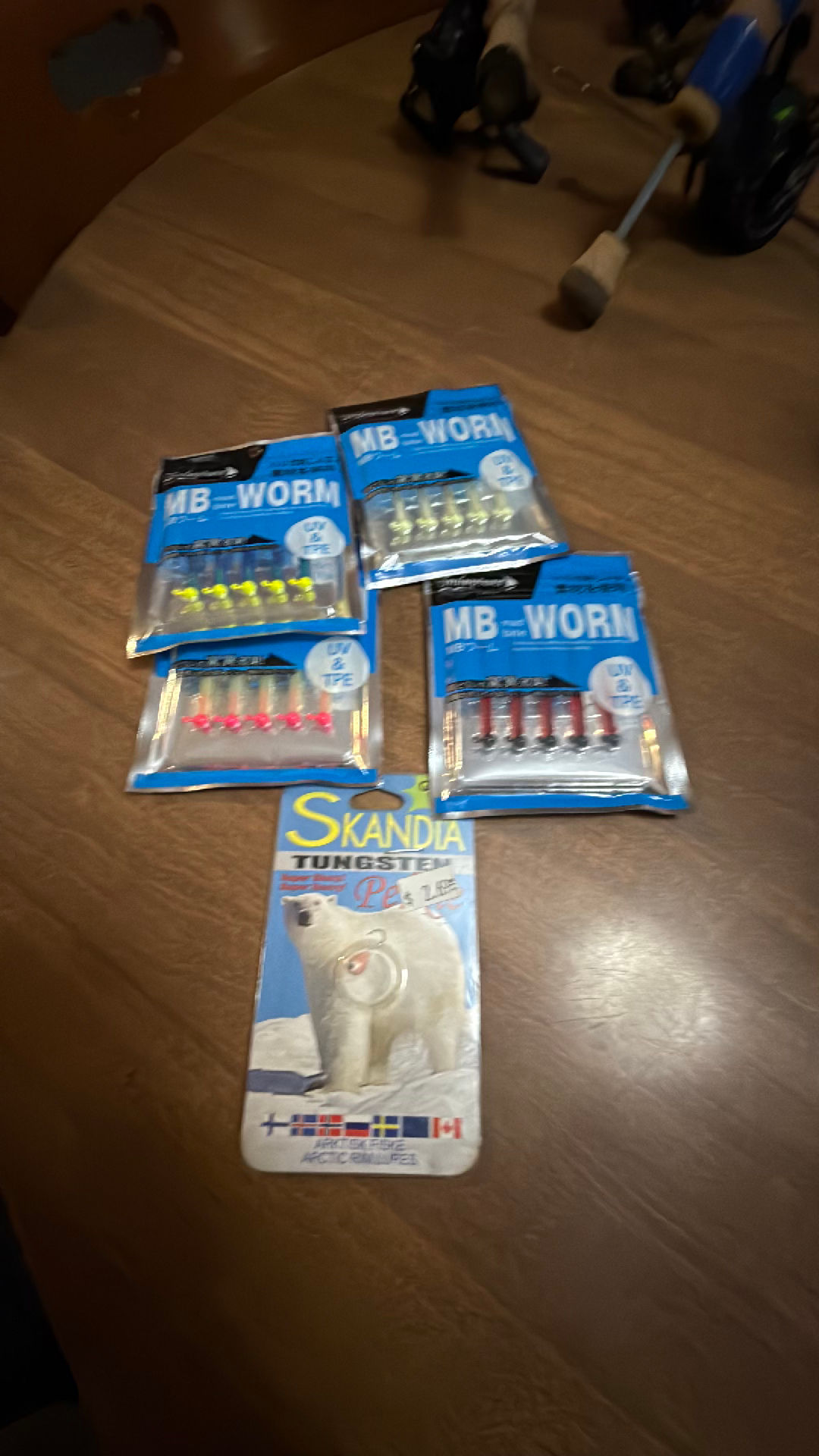Soft Plastic Fishing Worm Bait 55mm