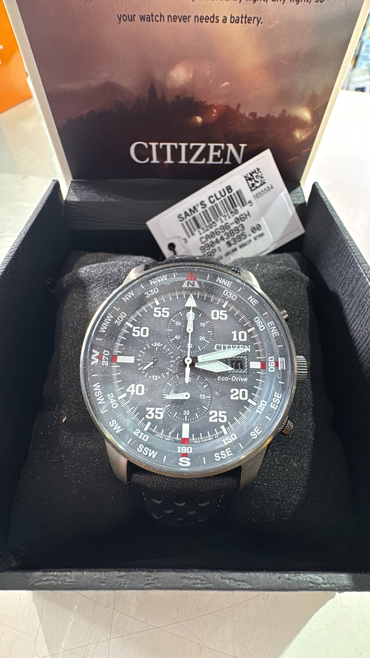 Citizen Eco-Drive Weekender Brycen Strap Watch