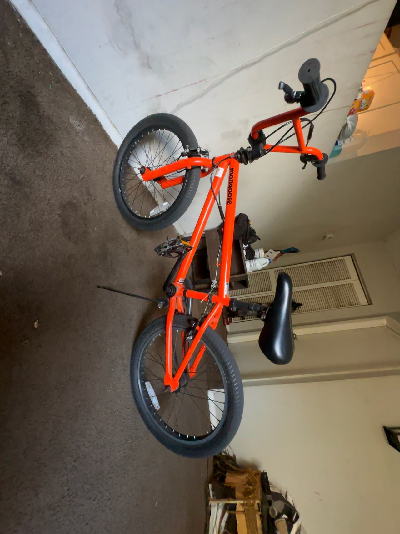 Mongoose Index 2.0 20-inch BMX Bike Silver