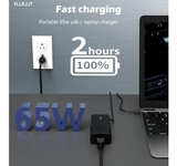 Dell 65W USB-C Laptop Charger (Black) 60W 65W USB Type C Power Adapter - Image 2