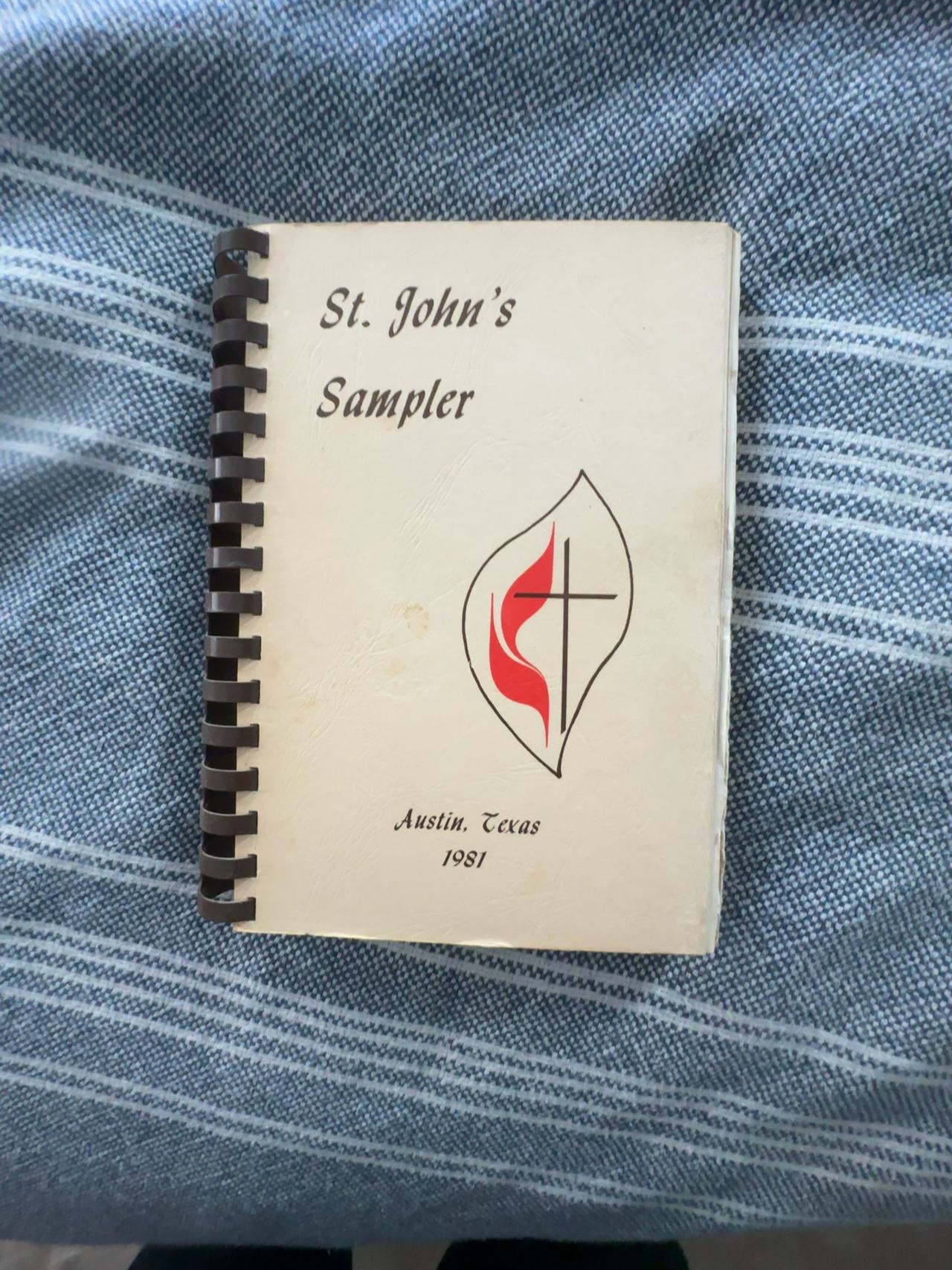 United Methodist Church Vintage Cookbook