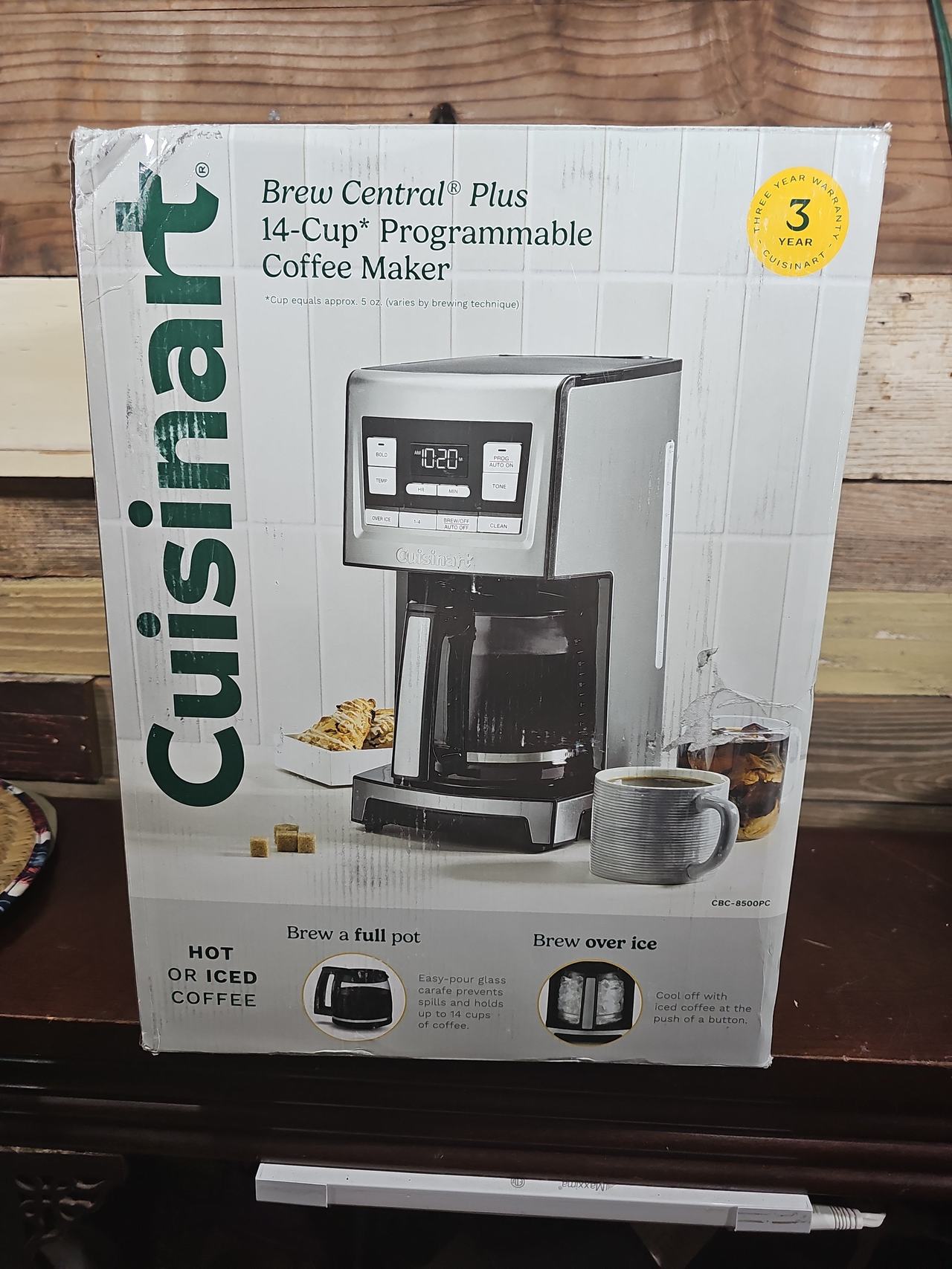 Cuisinart Brew Central Plus 14-Cup Programmable Coffee Maker