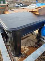 Black Square End Table with Rounded Corners - Image 2