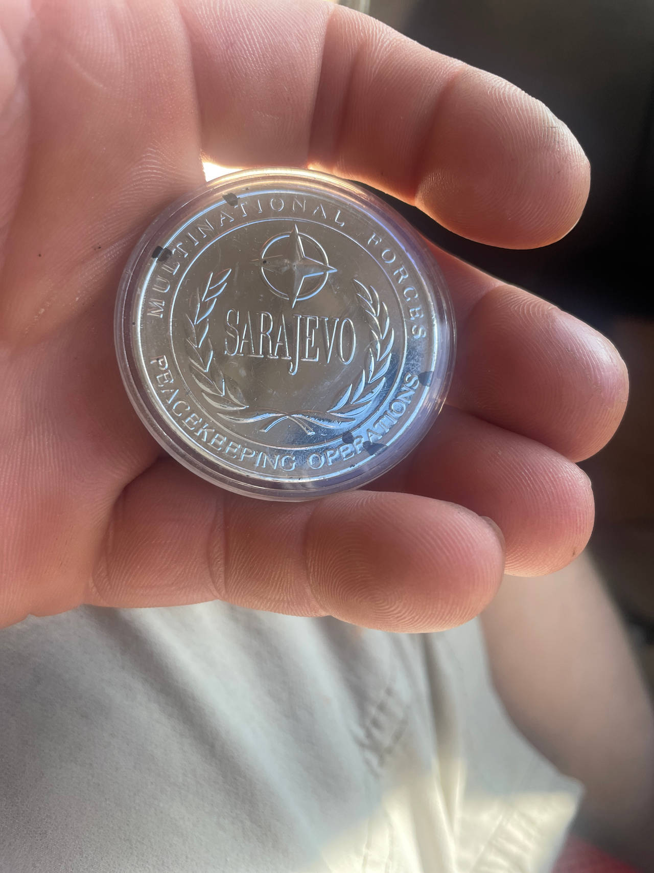 Multinational Forces Sarajevo Peacekeeping Operations Commemorative Coin