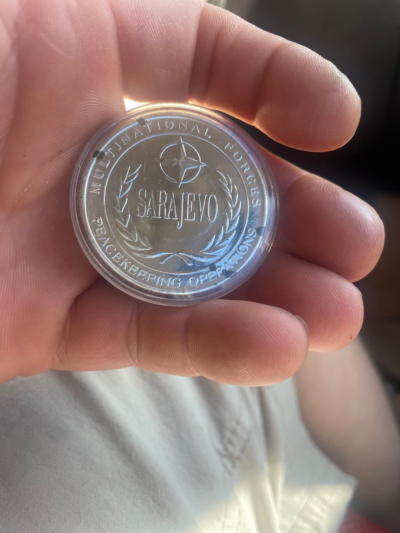 Multinational Forces Sarajevo Peacekeeping Operations Commemorative Coin