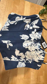 NWT White Fox In the Morning Bustier Top Navy Rose  S - Image 2