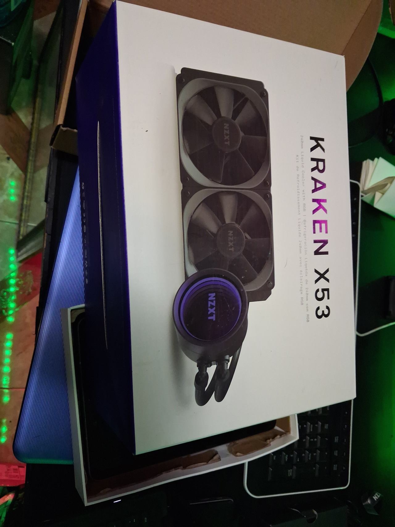 NZXT Kraken X53 240mm AIO Liquid CPU Cooler
